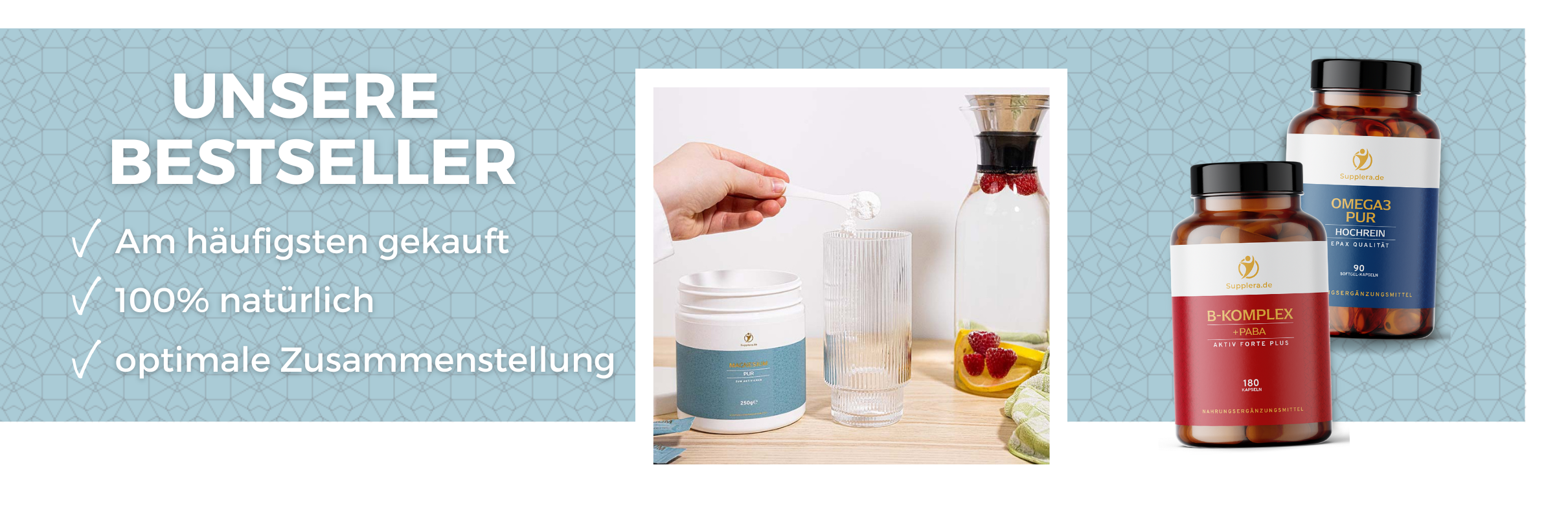 Supplera Kategorie - Unsere Bestseller
