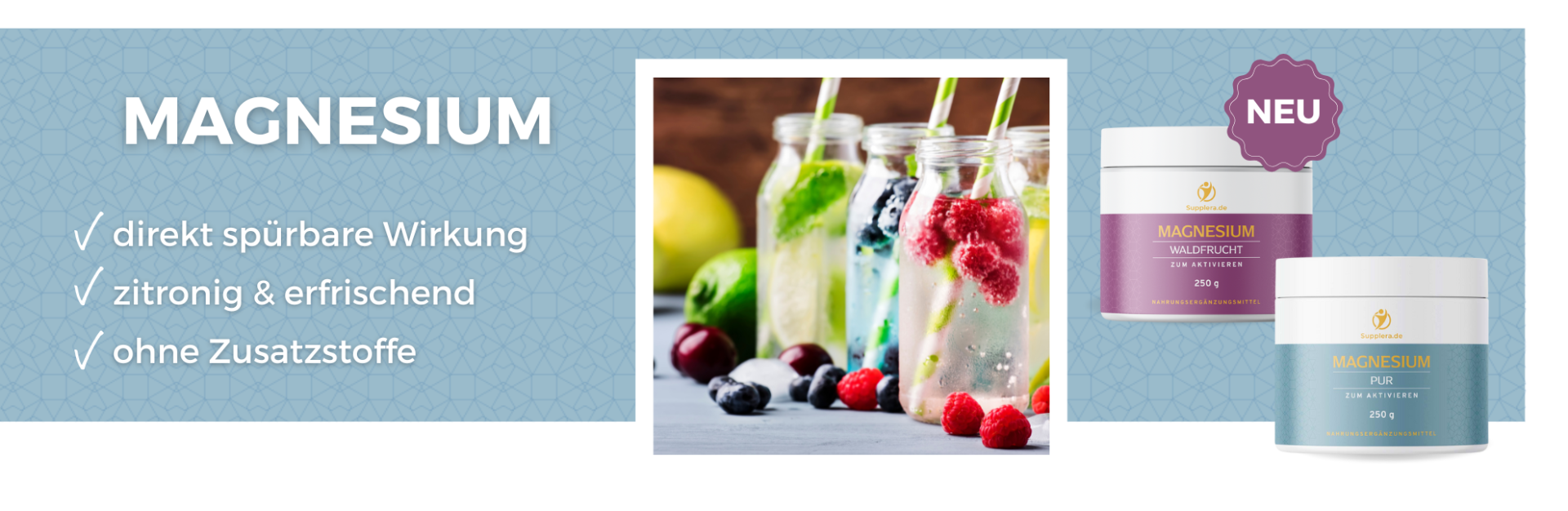 Supplera Kategorie - Magnesium Sorten