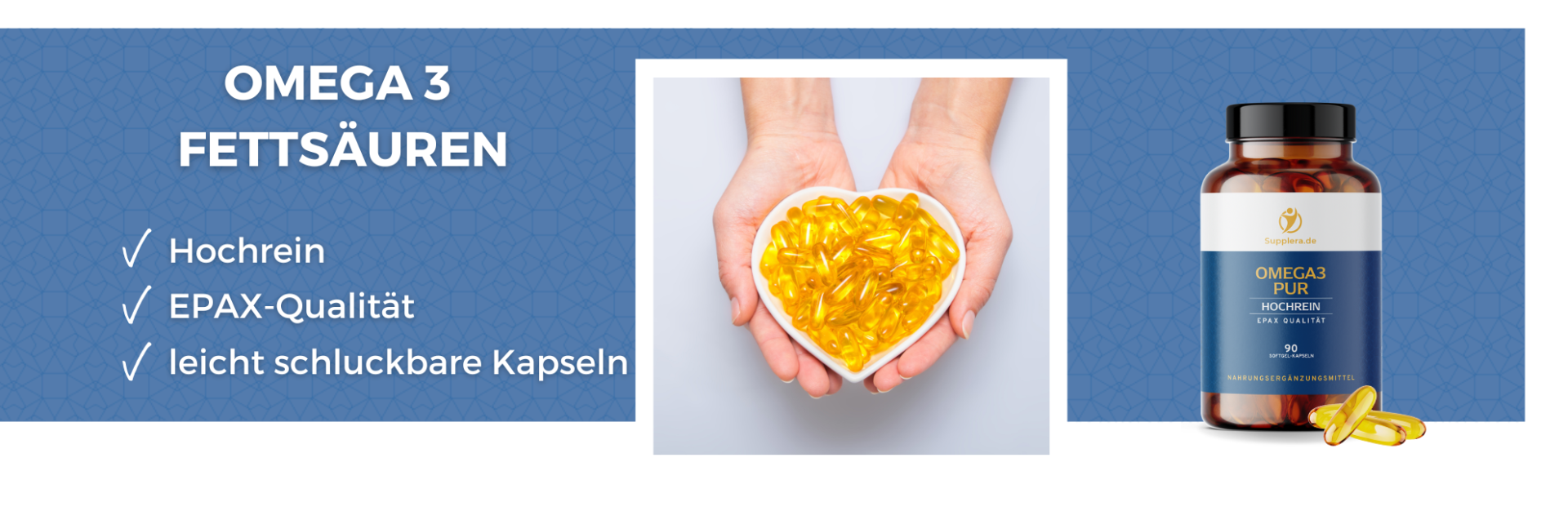 Supplera Omega 3 Fettsäuren