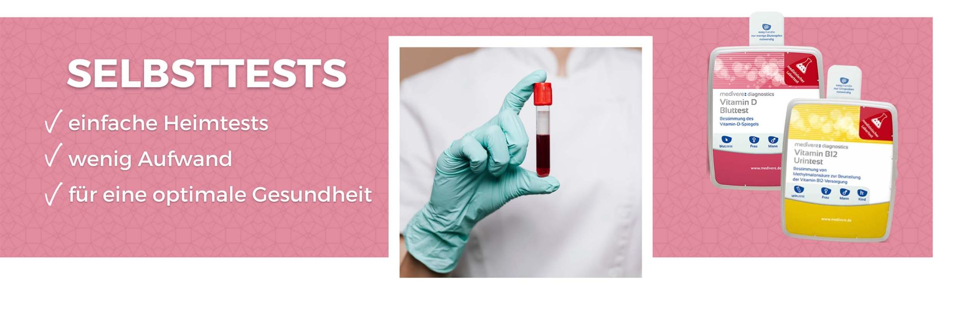 Supplera Kategorie - Selbsttests - Bluttests