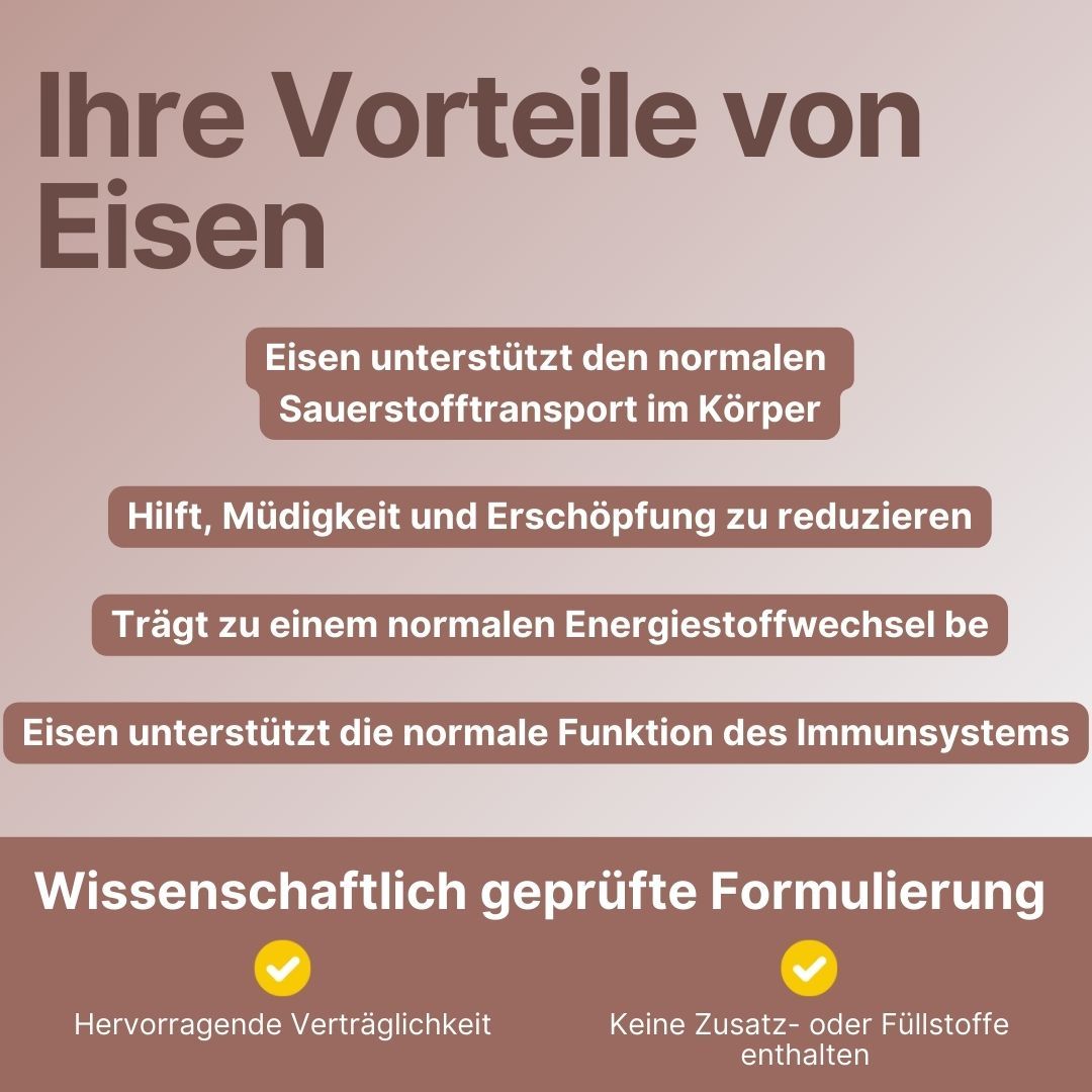 MHD Sonderverkauf: Eisen - inkl. Co-Faktoren - Supplera.de