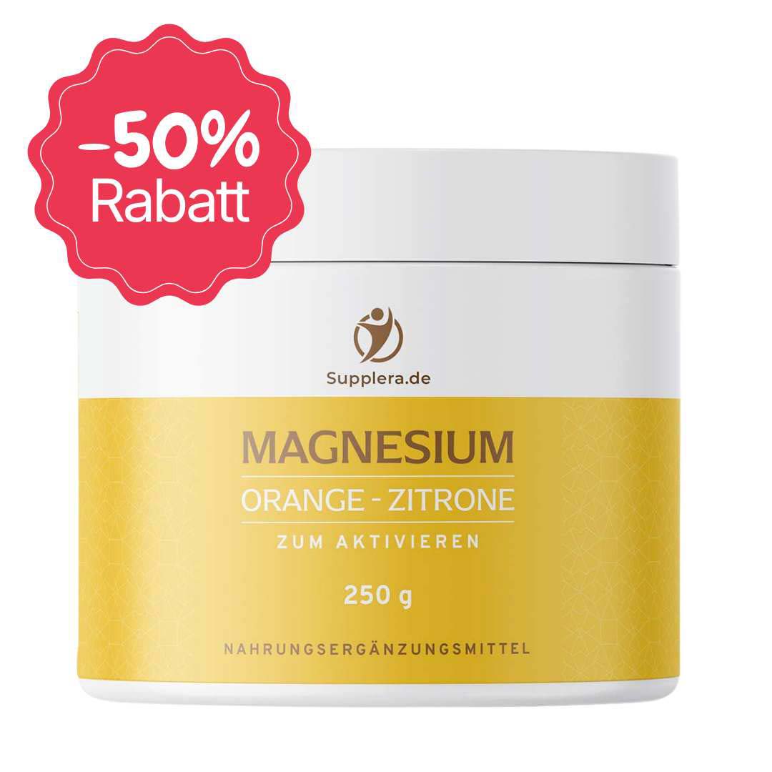 Ionisches-Magnesium-mit-Orangegeschmack mit 50% Rabatt