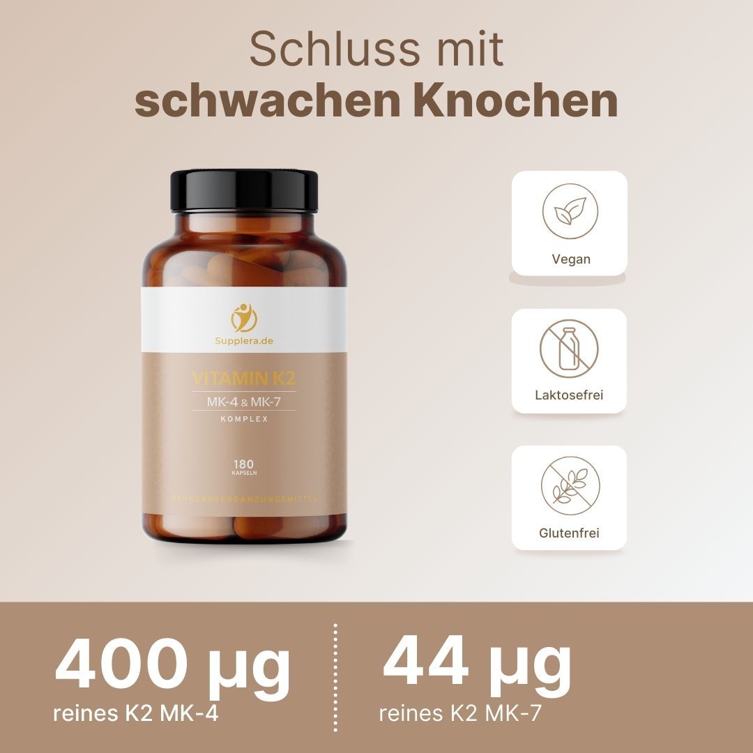 Vitamin K2 Komplex - Supplera.de