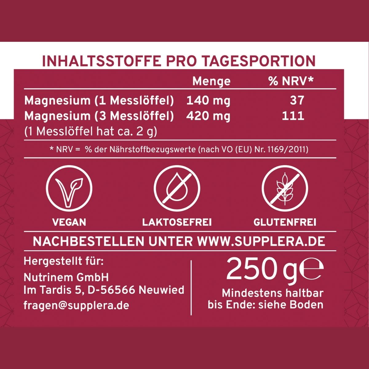 Ionisches Magnesium Winterpunsch - Supplera.de