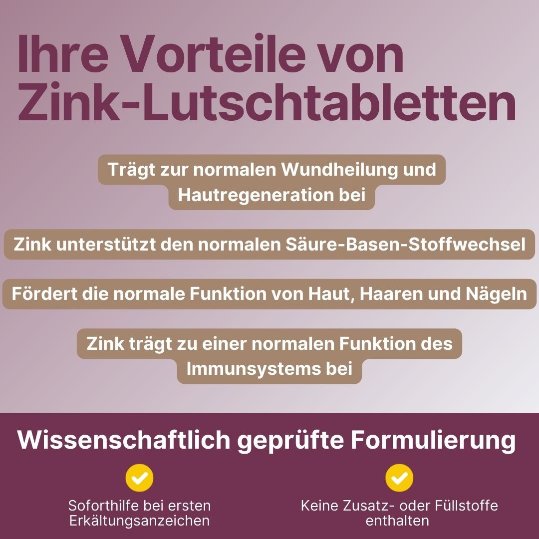 Lutschtabletten Zink Holunder - Supplera.de