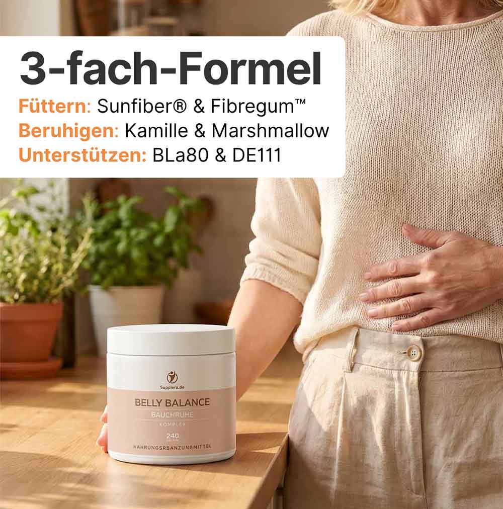 Supplera Belly Balance Bauchruhe mit Vanille Geschmack