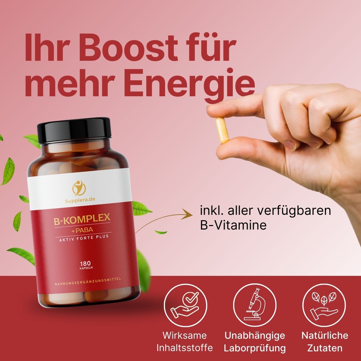 B-Komplex Pur Aktiv - Forte - Plus