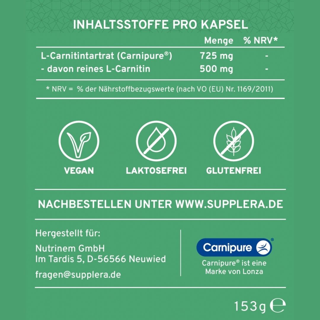 Carnitin - Kapseln - Supplera.de