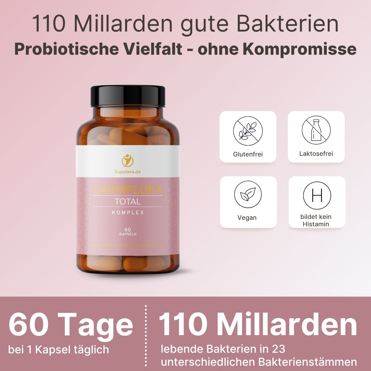 Darmflora TOTAL  - Kapseln - Supplera.de
