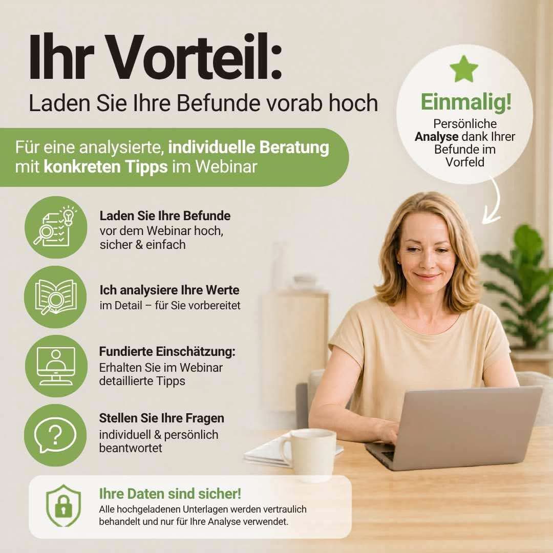 Supplera Webinar Gesundheitsfragen: Ihre Vorteile