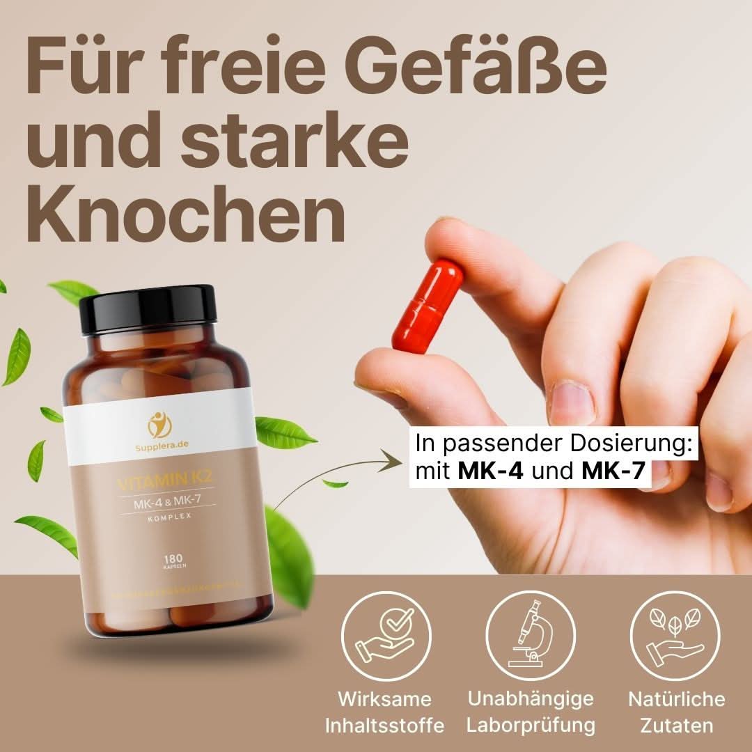 Vitamin K2 Komplex - Supplera.de