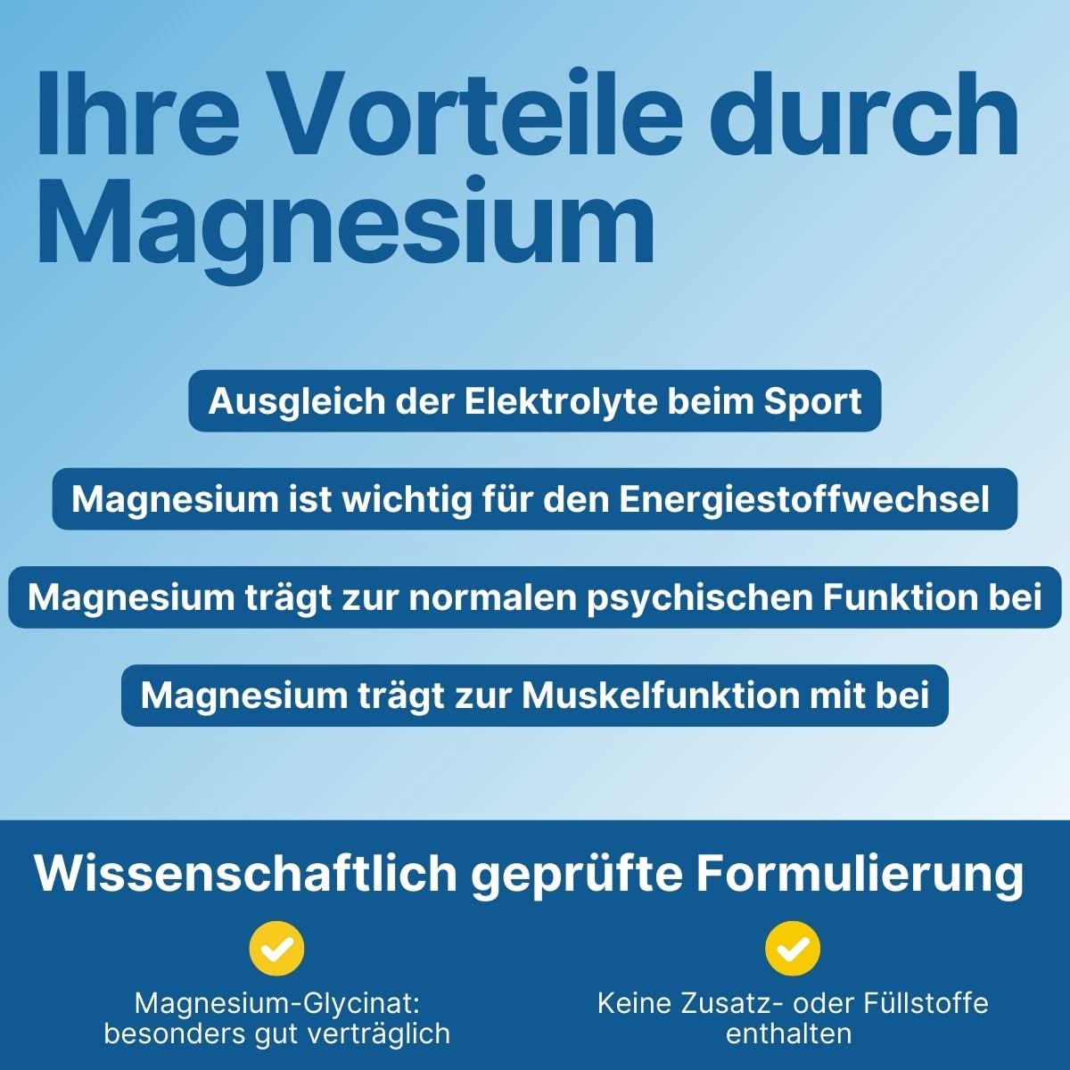 Magnesium-Glycinat Kapseln