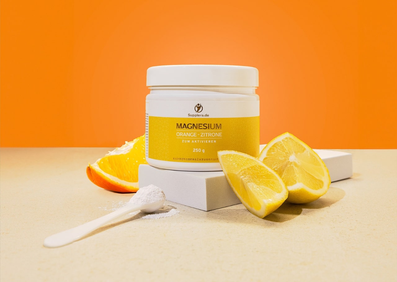 Supplera Magnesium Orange Zitrone