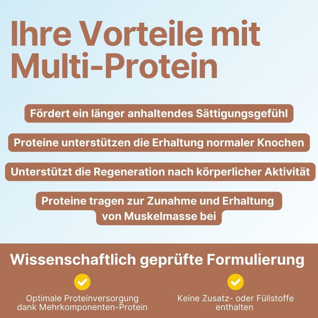 Multi Protein Neutral 750g Beutel - Supplera.de