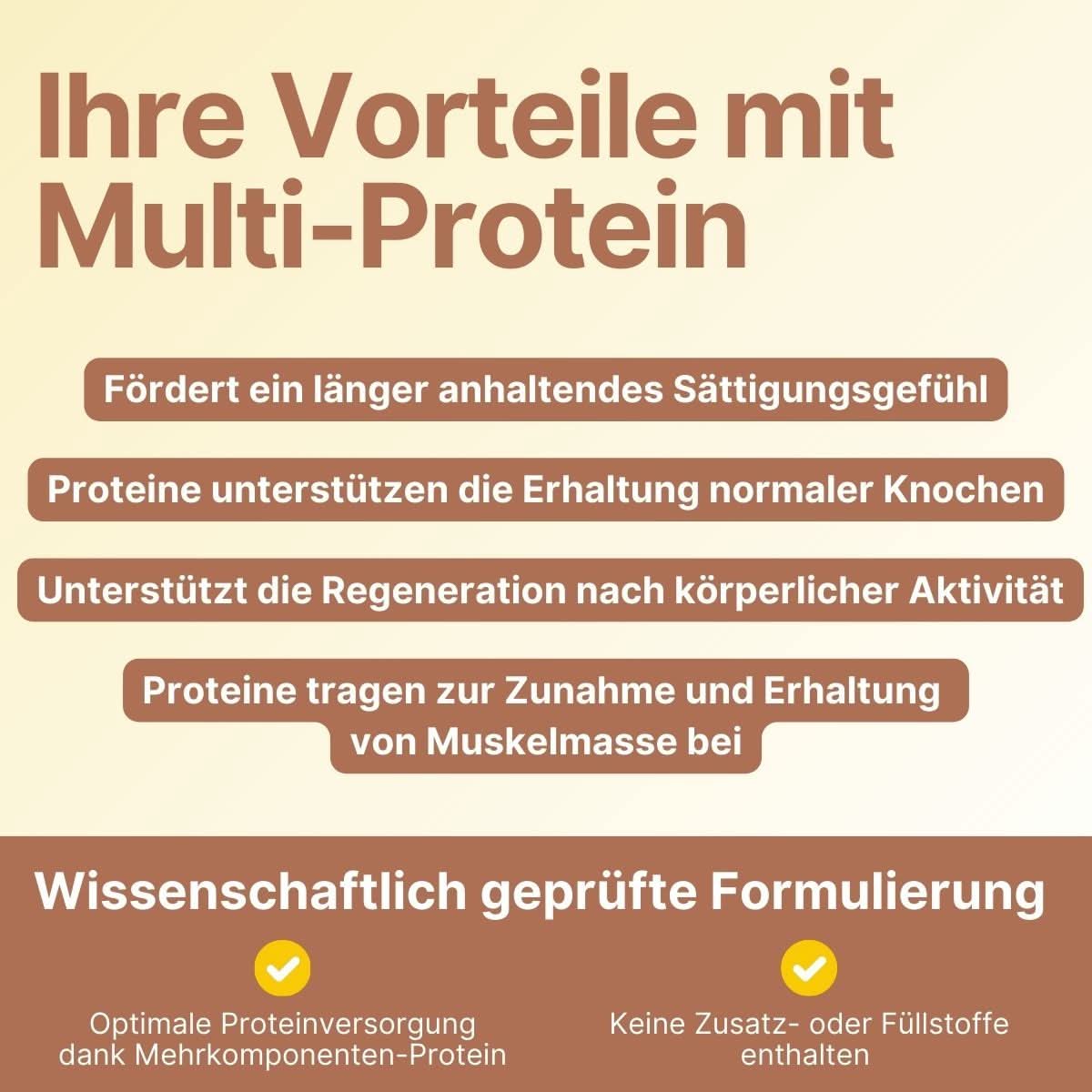 Multi-Protein (ohne Soja) mit Vanille-Geschmack - Supplera.de