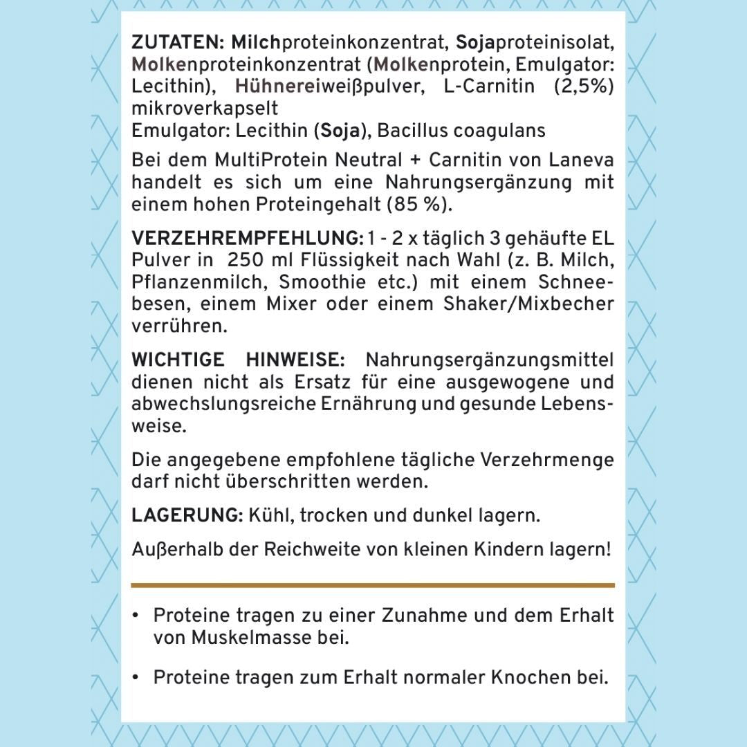 Multi Protein Neutral 750g Beutel - Supplera.de