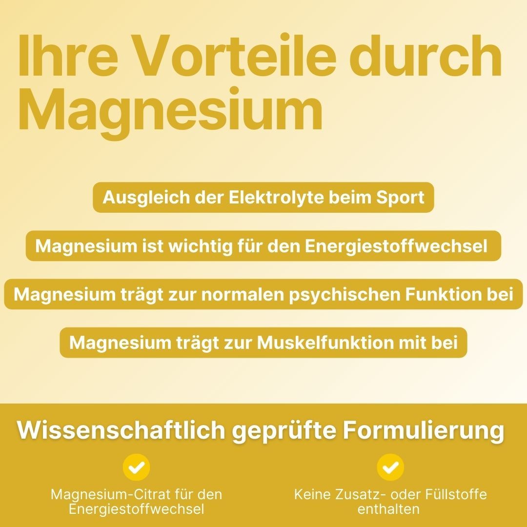 Ionisches Magnesium **Orange** 250g Dose - Supplera.de