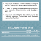 Ionisches Magnesium in Einzel-Sticks - Supplera.de