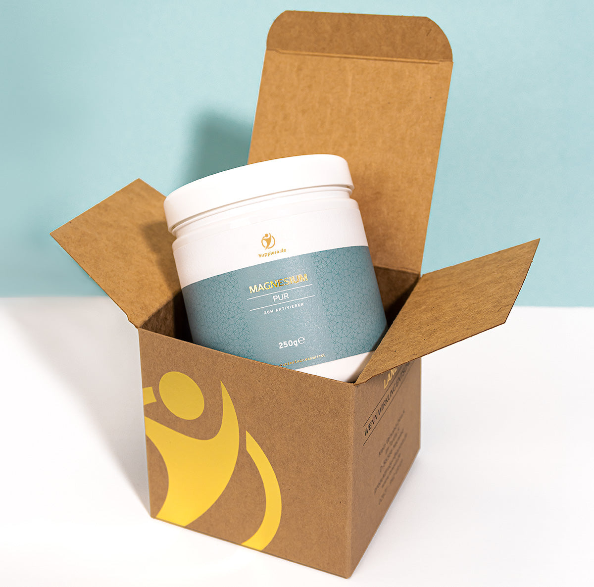 Geschenkset Magnesium 250g Dose