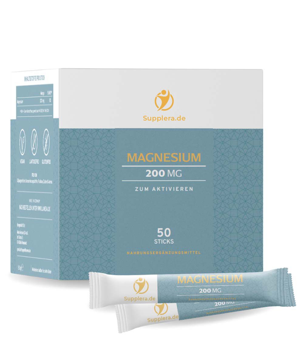 Geschenkset Magnesium in Einzel-Sticks - Supplera.de