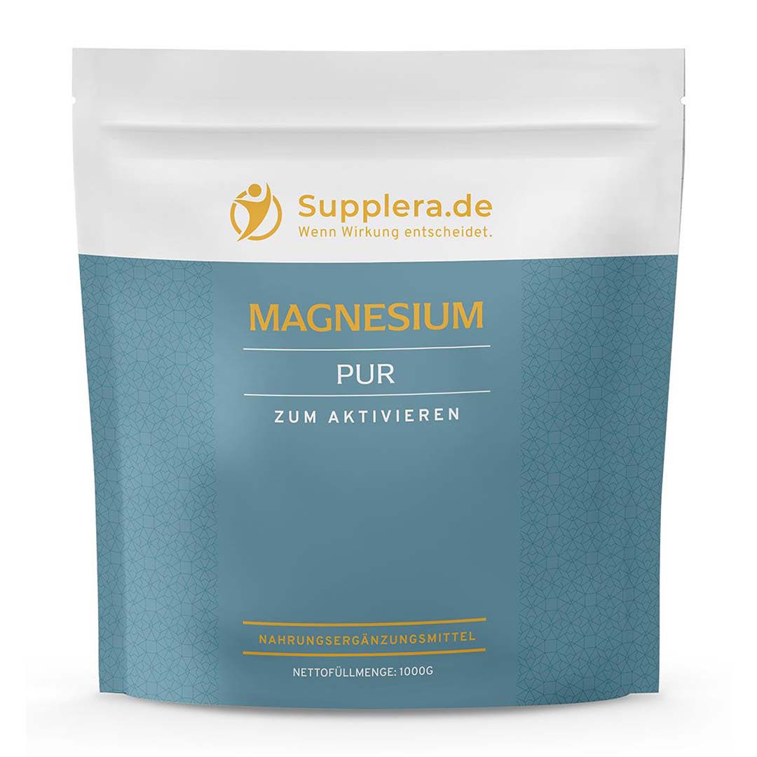 Magnesium 1 kg Beutel - Supplera.de