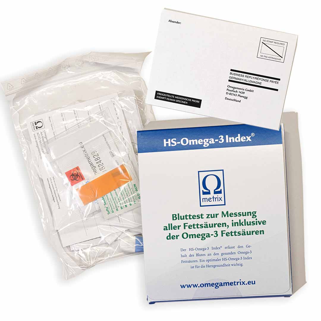 Omega-3 Fettsäuren Bluttest - Omegametrix - Supplera.de