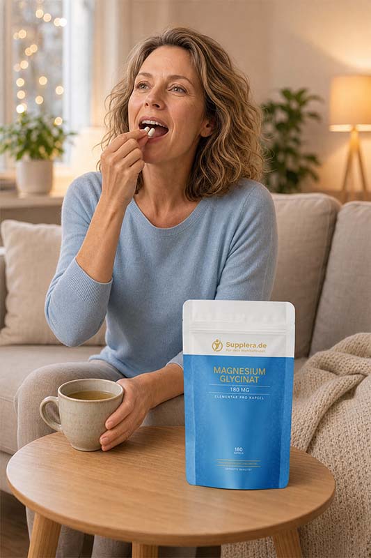 NICHT JEDES MAGNESIUM-PRODUKT IST GLEICH. WARUM MAGNESIUM-GLYCINAT DEN UNTERSCHIED MACHT.