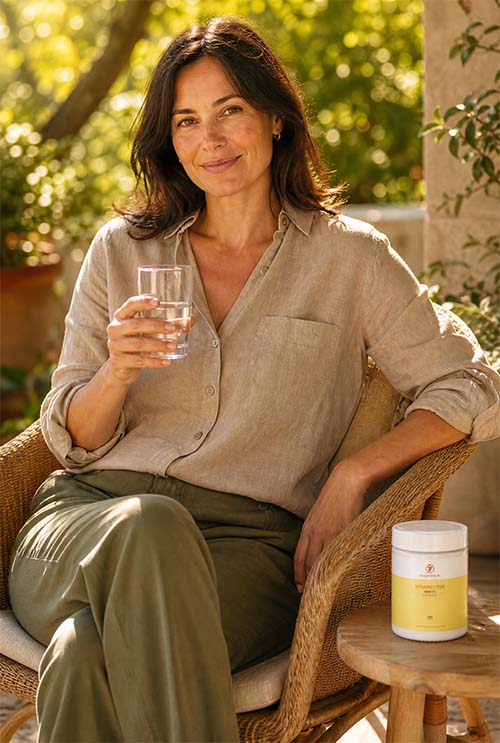 Supplera Vitamin C Hochformat – tägliche Vitamin-C-Routine für Immunsystem und Zellschutz