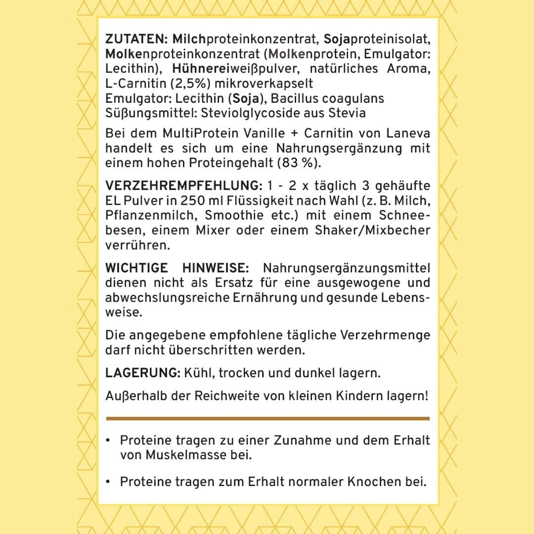 Multi Protein m. Vanille-Geschmack 750g Beutel - Supplera.de