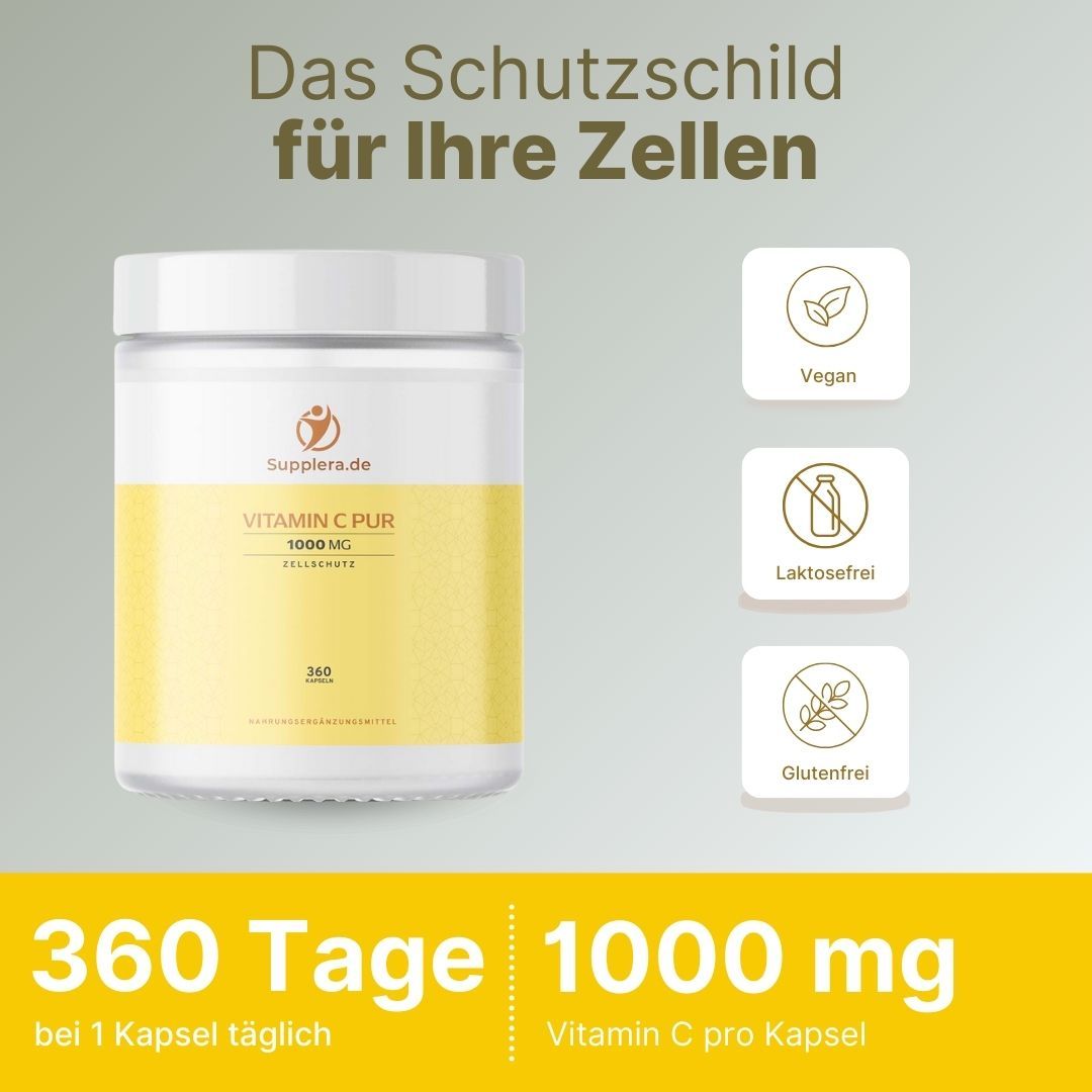 Vitamin C Kapseln - Supplera.de
