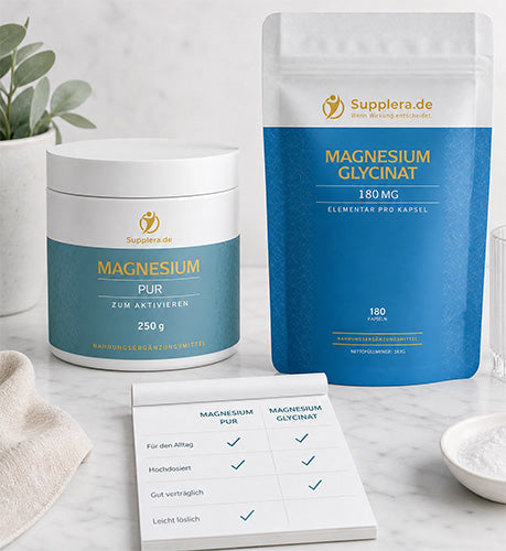 Magnesiumcitrat vs. Ionisches Magnesium