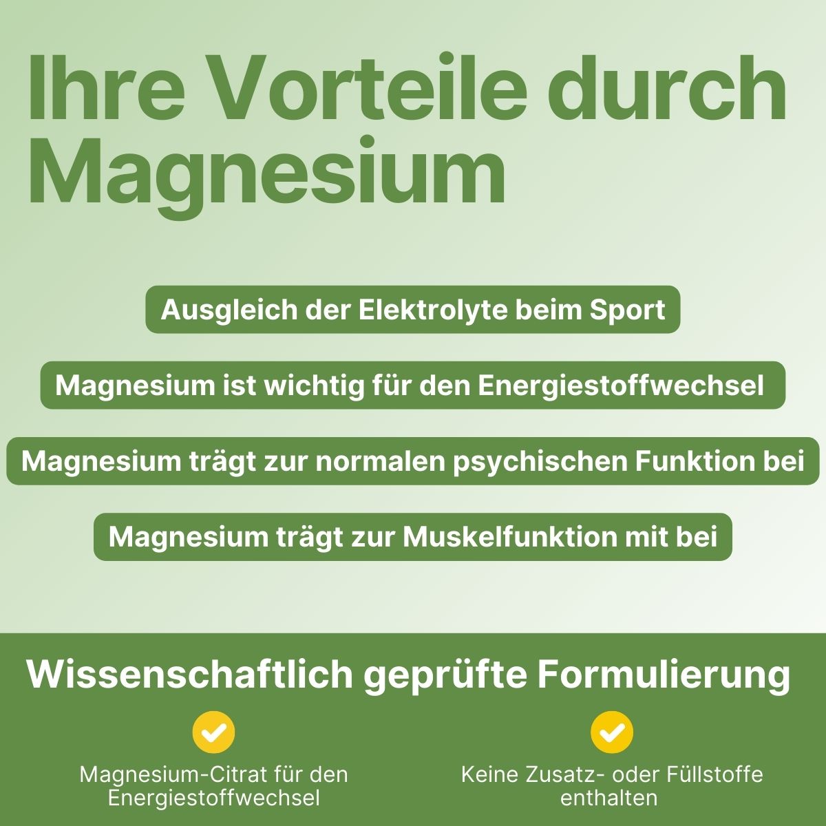 Ionisches Magnesium **Apfel-Zitrone** 250g Dose