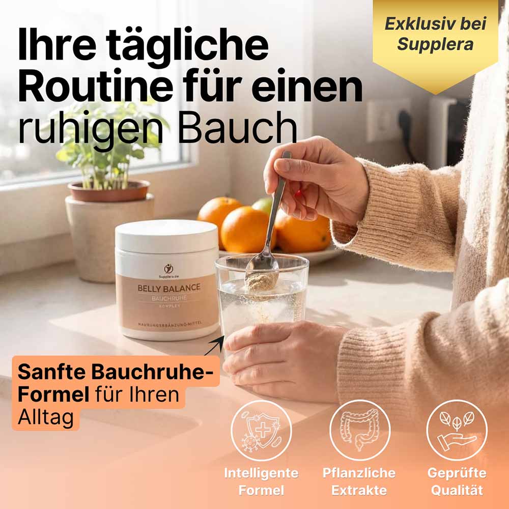 Supplera Belly Balance Bauchruhe Ihre tägliche Routine