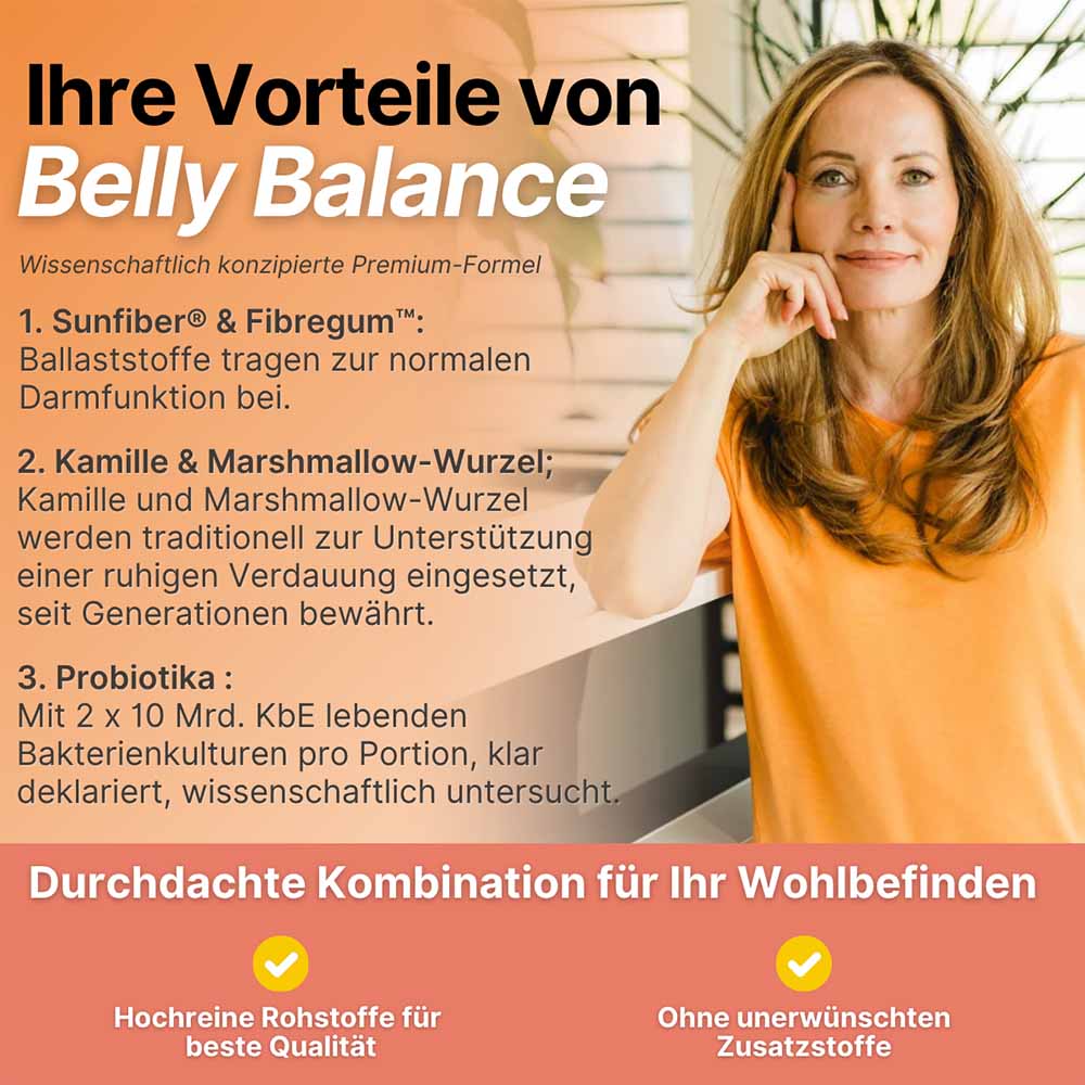 Ihre Vorteile von Belly Balance mit Health Claims