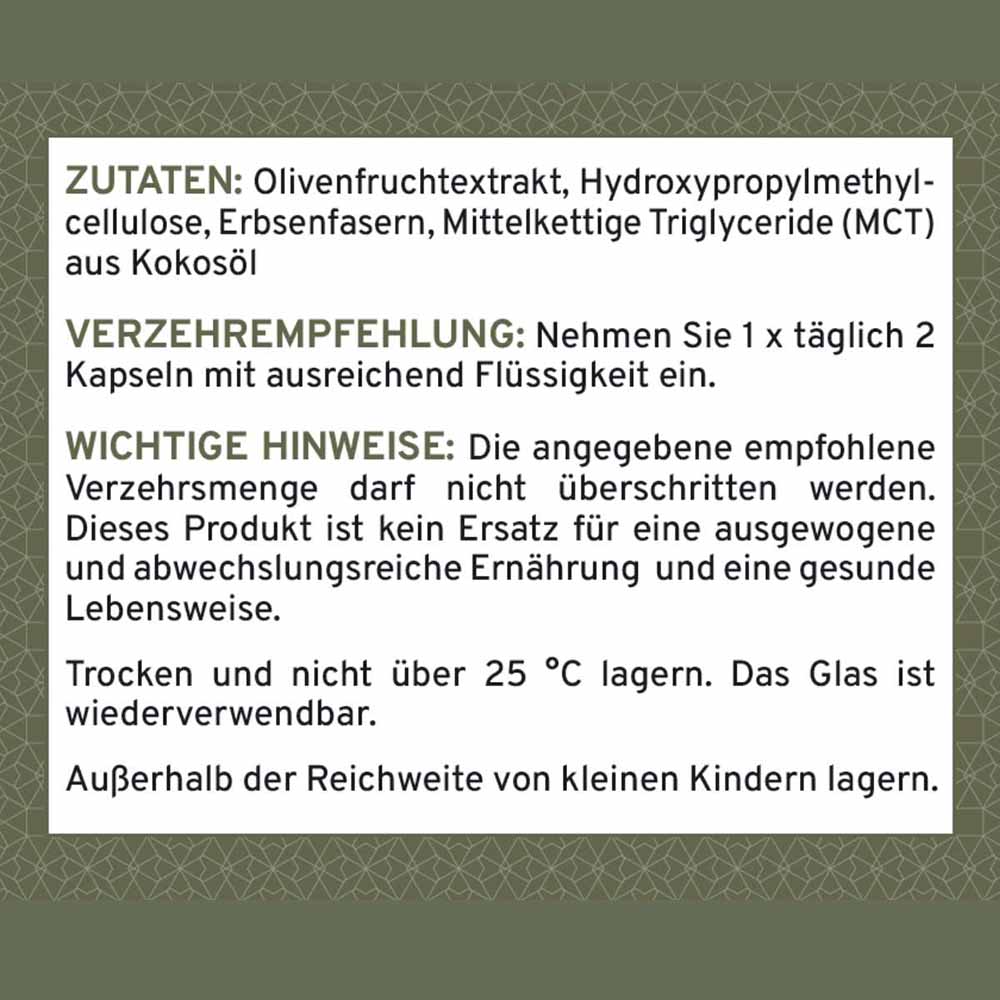Etikett 1 Hydroxytyrosol