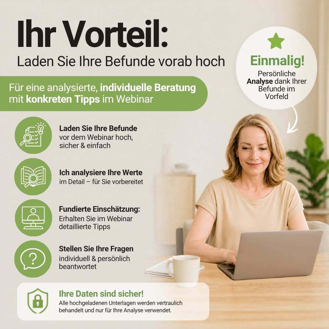Supplera Webinar Gesundheitsfragen: Ihre Vorteile