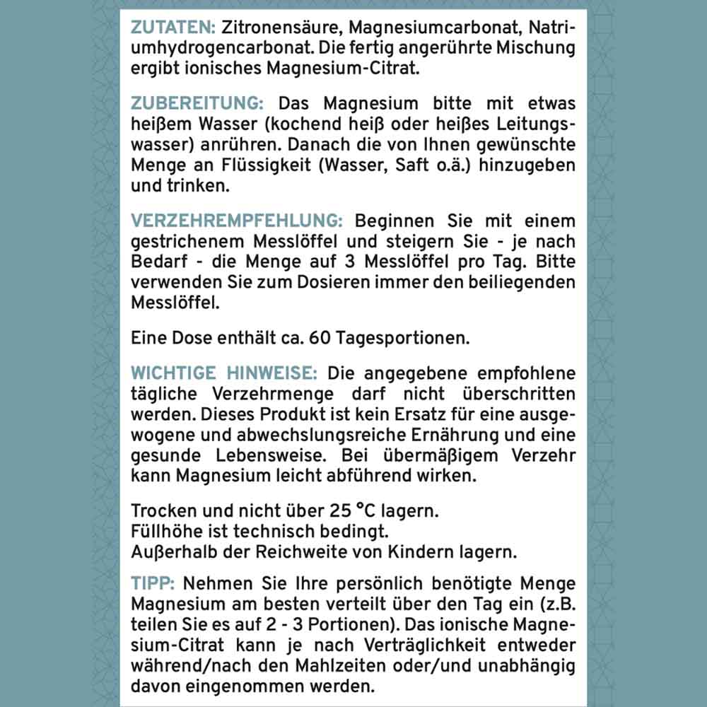 Ionisches Magnesium