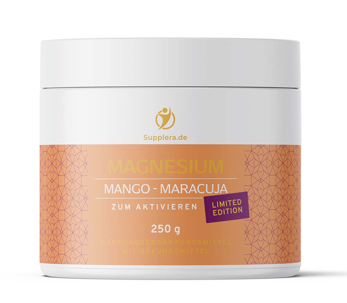 Supplera ionisches Magnesium Mango-Maracuja Geschmack, Limited Edition