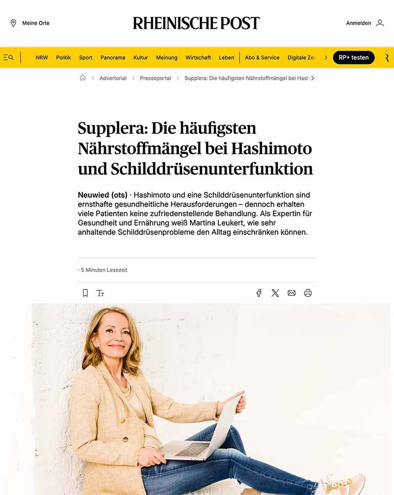 Hier eine Pressemitteilung aus der Rheinischen Post über Supplera.de