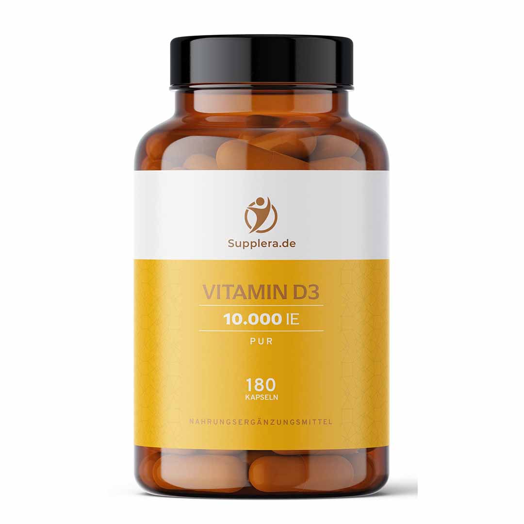 Vitamin D3 - Pur - 10.000 IE - Supplera.de