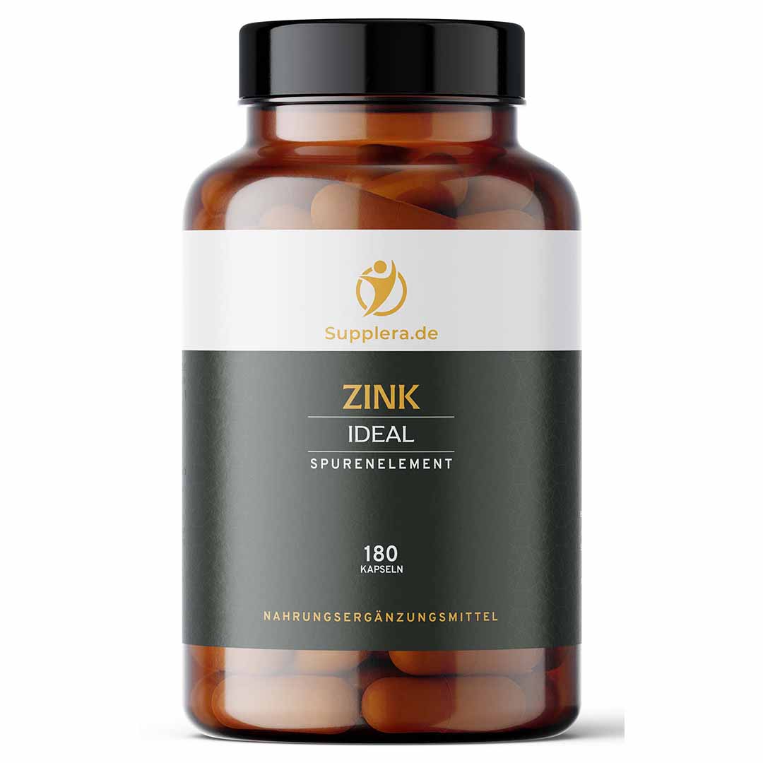 Supplera Zink Kapseln, hochdosiert für Haut und Haare, Produktbild