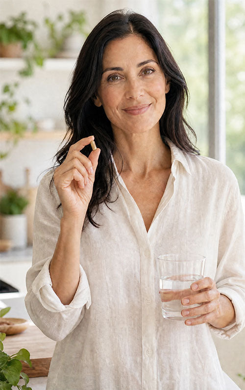 Supplera Ashwagandha Produkt Hochformat – natürliches Adaptogen für Stressresistenz
