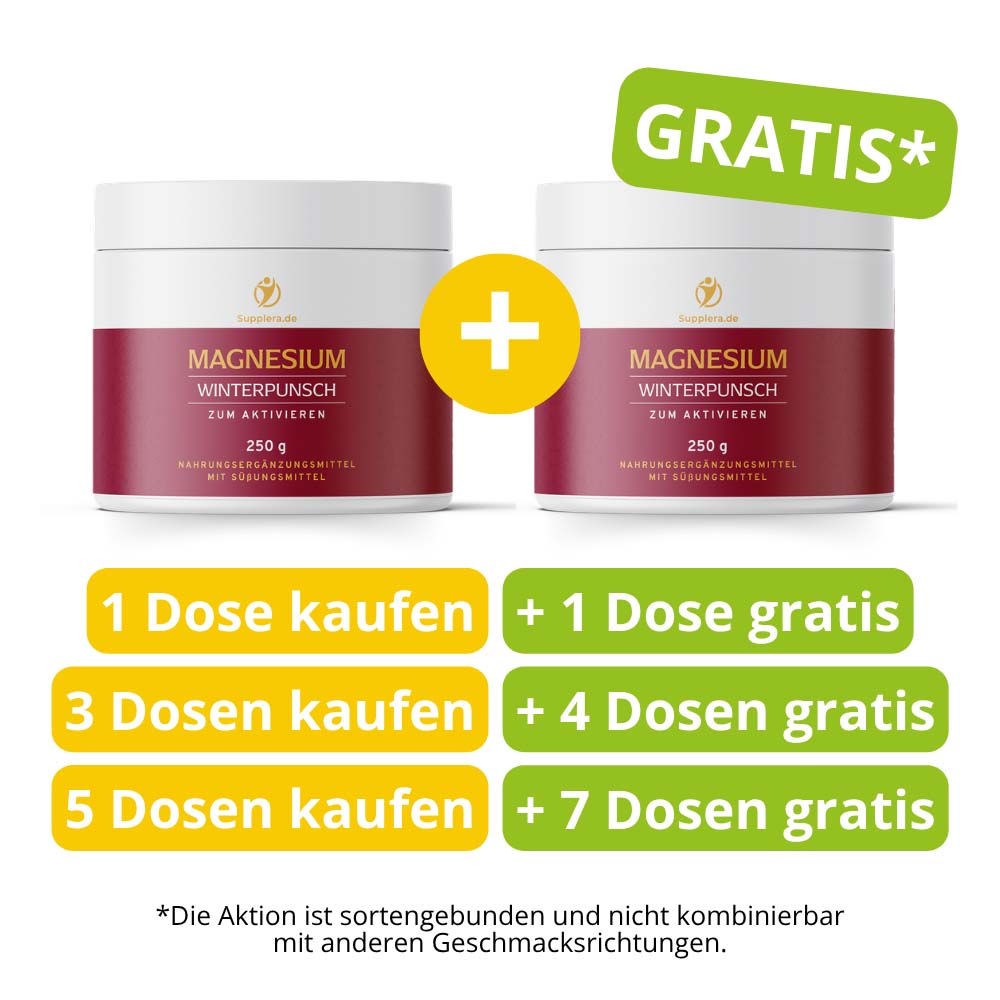 Ionisches Magnesium mit Winterpunsch-Geschmack im Herbstangebot